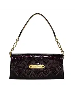 Louis Vuitton Amarante Monogram Vernis Sunset Boulevard Bag