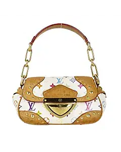 Louis Vuitton Murakami Marilyn Small White Multicolor