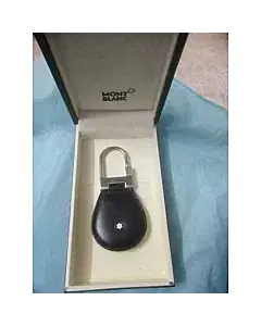 A Montblanc Meisterstuck Leather Key Fob