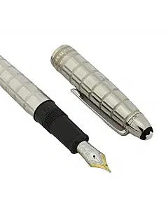 Montblanc Meisterstuck Solitaire Le Grand Platinum Plated Facets
