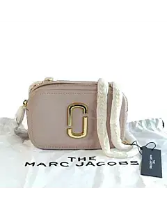 Marc Jacobs Adobe Rose The Glam Shot Leather Crossbody Bag
