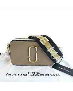 Marc Jacobs French Grey Snapshot Small Camera Crossbody Bag