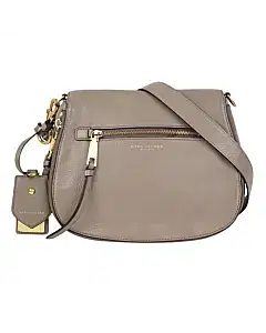 Marc Jacobs Leather Recruit Nomad Saddle Bag