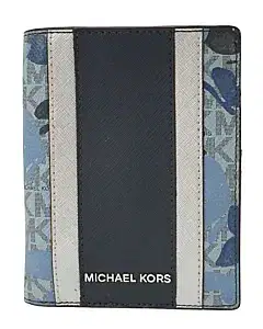 Michael Kors Jet Set Travel Butterflies Passport Case / Card Holder