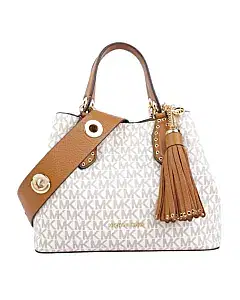Michael Kors Brooklyn Small Logo Satchel