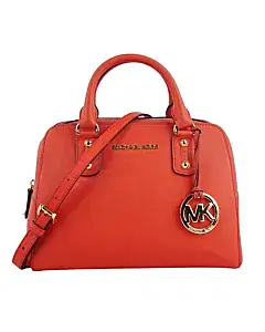 Michael Kors Red Leather Handbag