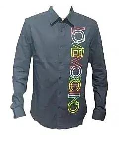 Love Moschino Black Printed Shirt