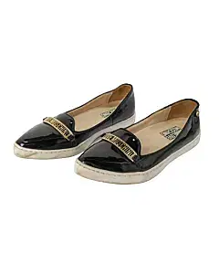 Love Moschino Pointed Ballet Flats