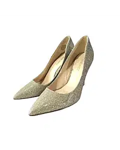 Nine West Flax Gold Metallic Dress Pump