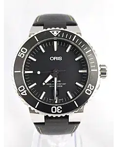 Oris Aquis Steel 43.50MM Black Dial
