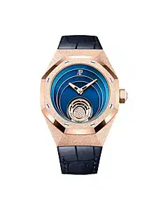 Audemars Piguet 26630OR.GG.D326CR.01 Royal Oak Concept Blue Dial Blue Alligator Strap