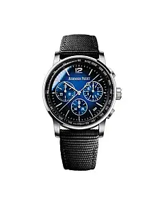 Audemars Piguet 26393BC.OO.A002KB.01 Code 11.59 Smoked Blue Dial Black Rubber Strap Watch