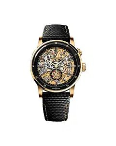 Audemars Piguet 26397QA.OO.D002KB.01 Code 11.59 Yellow Gold Dial Black Rubber Strap Watch