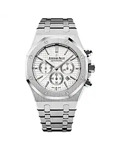 Audemars Piguet 26320ST.OO.1220ST.02 Royal Oak Chronograph Silver-toned Dial 41mm Stainless Steel