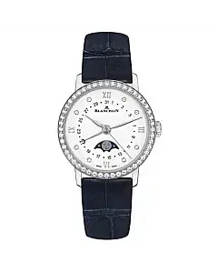 Blancpain 6106-4628-55a Villeret Quantieme Phases de Lune 29.2mm Ladies Watch