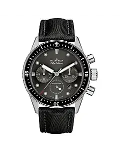 Blancpain 5200-1110-b52a Fifty Fathoms Bathyscaphe Flyback Chronograph 43mm Watch