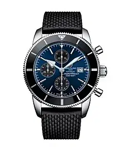 Breitling A1331212 Men’s Superocean Heritage II Chronograph 46 Stainless Steel Blue Dial