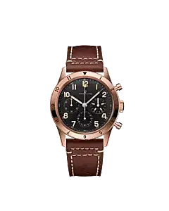 Breitling RB0920131B1X1 AVI 1953 Edition 18k Red Gold Black Dial 41mm