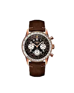 Breitling RB0910371B1X1 Navitimer 1959 Edition 18K Rose Gold Black Dial 41mm Watch