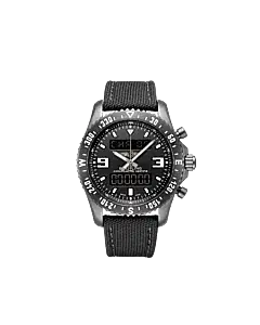Breitling M78367101B1W1 Chronospace Military Blacksteel Steel "Volcano" Black Dial 46mm