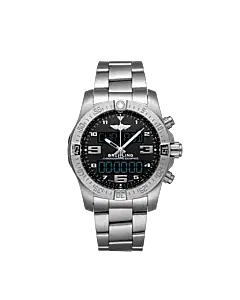 Breitling EB5510H11B1E1 Exospace B55 Brushed Finished Titanium "Volcano" Black Dial 46mm