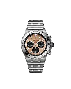 Breitling AB0134101K1A1 Chronomat B01 42 Stainless Steel Copper-colored Dial