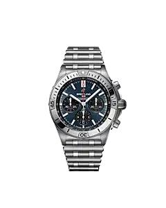Breitling AB0134101C1A1 Chronomat B01 42 Stainless Steel Blue Dial