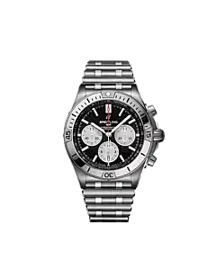 Breitling AB0134101B1A1 Chronomat B01 42 Stainless Steel Black Dial