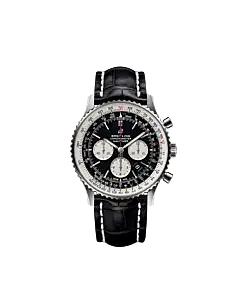 Breitling AB0127211B1P1 Navitimer B01 Chronograph 46 Stainless Steel Black Dial