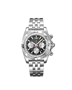 Breitling AB0110121B1A1 Chronomat 44 Stainless Steel Onyx Black Dial