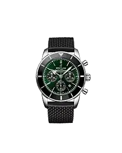 Breitling AB01621A1L1S1 Superocean Heritage B01 Chronograph 44 Limited Edition Stainless Steel 44mm Green Dial
