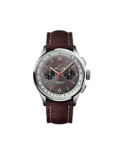 Breitling AB0118A31B1X2 Premier B01 Chronograph 42 Wheels and Waves Limited Edition Stainless Steel Anthracite Grey Dial