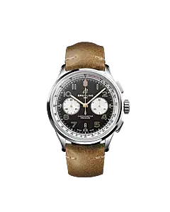 Breitling AB0118A21B1X1 Premier B01 Chronograph 42 Norton Stainless Steel Black Dial