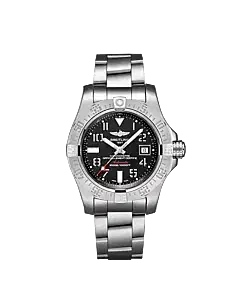 Breitling A17331101B2A1 Avenger II Seawolf Stainless Steel 45mm "Volcano Black" Dial