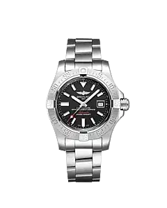 Breitling A17331101B1A1 Avenger II Seawolf Stainless Steel 45mm "Volcano Black" Dial