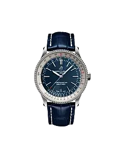 Breitling A17326211C1P3 Navitimer Automatic 41 Stainless Steel Blue Dial