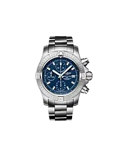 Breitling A13385101C1A1 Avenger Chronograph 43 Stainless Steel Blue Dial