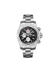 Breitling A13371111B1A1 Super Avenger II 48mm Stainless Steel Volcano Black Dial