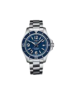 Breitling A17366D81C1A1 Superocean Automatic 42 Stainless Steel Blue Dial