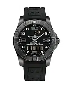 Breitling V79363101B1S1 Aerospace EVO 43mm DLC-Coated Titanium Black Dial