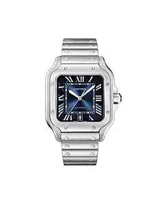 Cartier WSSA0071 Santos de Cartier Graduated Blue Dial Large