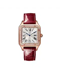Cartier Santos-Dumont WJSA0016 Silvered Sunray Dial Large