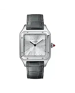 Cartier WGSA0034 Santos-Dumont Silver Dial