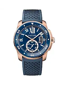 Calibre De Cartier Diver Blue Watch WGCA0010