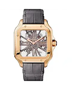 Santos De Cartier WHSA0010 Rose Gold 39.8 mm Watch
