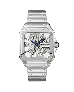 Cartier Santos Large Model Stainless Steel Manual 39.8 mm Watch WHSA0007