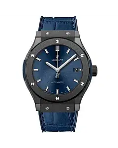 Hublot 542.cm.7170.lr Classic Fusion Automatic 42mm Mens Watch Ceramic Blue