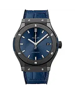 Hublot 565.cm.7170.lr Classic Fusion Automatic 38mm Midsize Watch Ceramic Blue