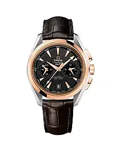 Omega 231.23.43.52.06.001 Aqua Terra 150m Co-Axial GMT Chronograph...