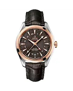 Omega 231.23.43.22.06.001 Aqua Terra 150m GMT Watch  